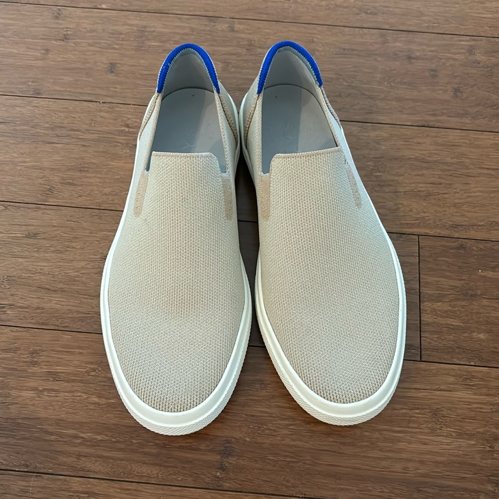 Rothy’s The City Slip On sneaker in mushroom